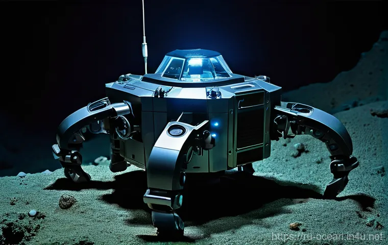 해양 로봇 비전 시스템 - **Prompt:** A state-of-the-art autonomous underwater vehicle (AUV) with a sleek, hydrodynamic design...